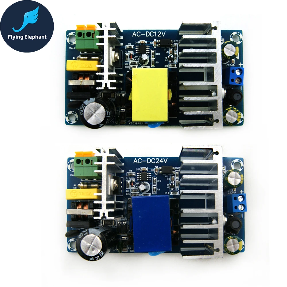 Импульсный блок питания AC DC AC85 265V к DC24V DC12V модуль 24 В 4 6A 6 8A 100 Вт|switch power|switching power