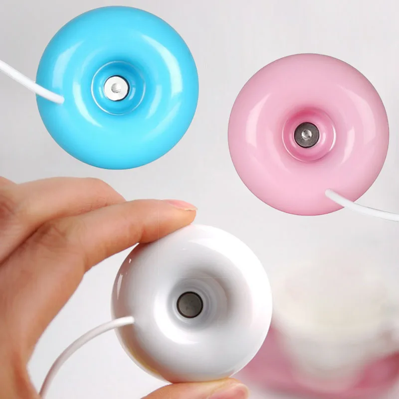 Mini USB Air Humidifier Donuts Purifier Aroma Diffuser Steam For Office Home