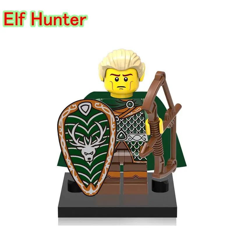 

Elf Hunter DIY Blocks Bricks Legoing Heroes Of Sparta Rome Medieval Knights Building Bricks & Blocks 71001 Blocks For Children