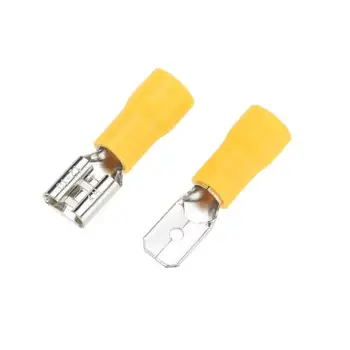 

280 PCS Rubber Insulated Terminals(Male/Female, Fork/Ring) , Fast Electrical Wire Crimp Insulation Connectors For Marine And Aut