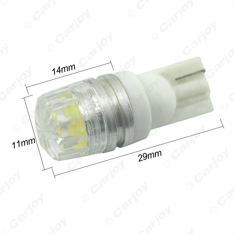 Leewa 50 шт. 5-Цвет автомобиля T10 194 168 W5W 5630 2LED 2smd клина стороны Хвост Включите LED Лампочки белый, красный, желтый # ca4069