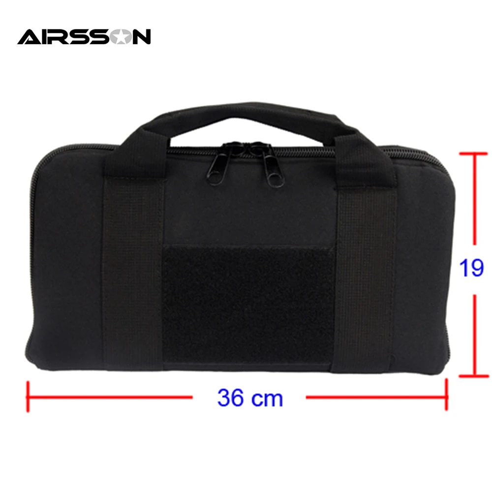 Military Tactical Airsoft Handgun Pistol Carry Bag Pouch Case Nylon