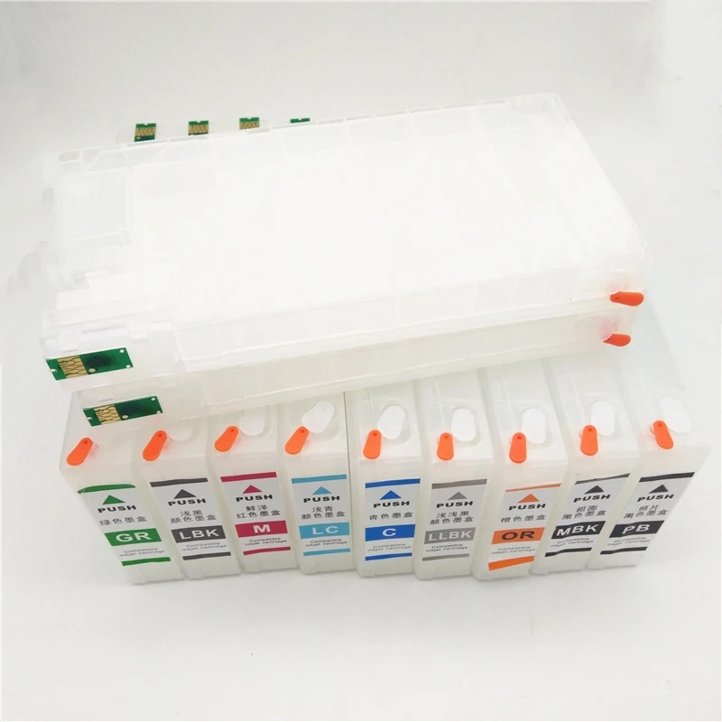 Einkshop T653A T653B T6531-T6539 многоразовый картридж для принтера Epson Stylus Pro 4900 с чипом ARC |