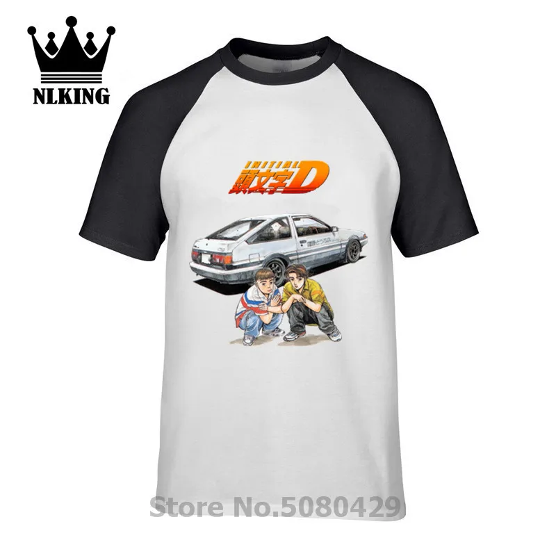 AE 86 Начальная D The Legend Автомобильная Футболка Мужская японская аниме Легенда