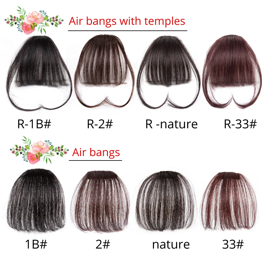 Alileader Air Flat Bangs Fringe Hair Extension Real Hair Feeling Fake Hair Piece With Side Temples Black Women Bangs Can Be Dyed Alileader Air Flat Bangs Fringe Hair Extension Real Hair Feeling Fake Hair Piece With Side Temples Black Women Bangs Can Be Dyed