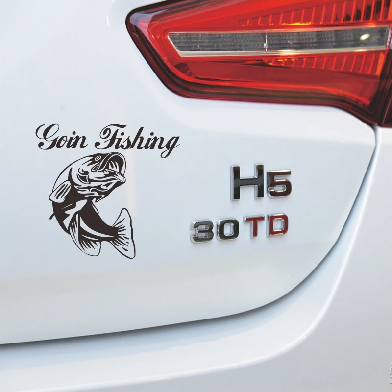 Fishing Sticker Name clever Fish Decal Angling Posters Vinyl Wall Decals Pegatina Quadro Parede Decor Mural Fish Sticker 14