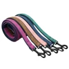4ft Dog Leash 2 Layer Soft Leather Dog Leash  Pet Dog Walking Training Leads with Padded Handle for Medium Large Dogs Pitbull 3