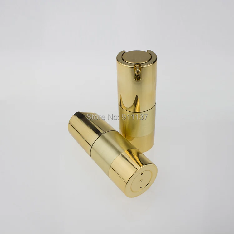 Ouro Airless Garrafa Atacado pp m Frasco Mal Ventilado Sud Za213 15 ml