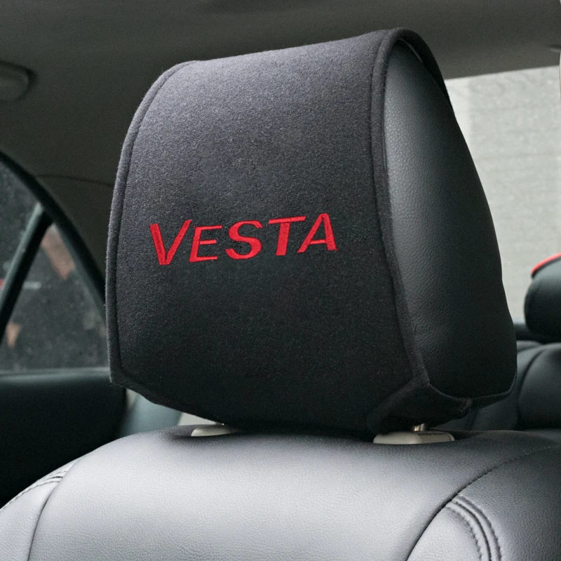 

Hot car headrest cover fit for lada vesta granta Car Seat Cover