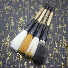 1 шт. каллиграфии принадлежности кисть для Письма Короткие пеньковые стержни захват ручка слово отлично