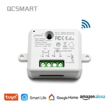 Tuya Smart Life крошечный WiFi переключатель розетка модуль дистанционного управления вашим устройством, работать с Google Home Amazon