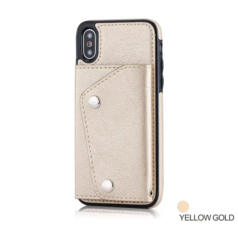 Luxury Cover for iPhone X Case Wallet Cards Slots (13)