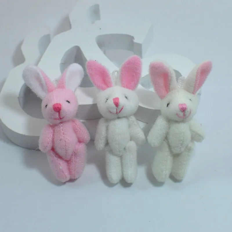 4.5CM Plush Rabbit Bunny 6