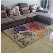 Ковер для гостиной Американский ковер из чистой шерстяной кровати качество коврика стильная для журнального столика ковер