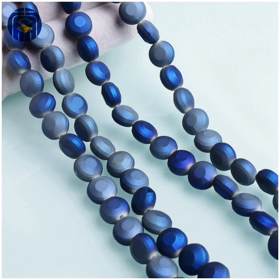 

JuleeCrystal 10mm Matte Glass Beads Factory Colorful Crystal Beads for Jewelry Making
