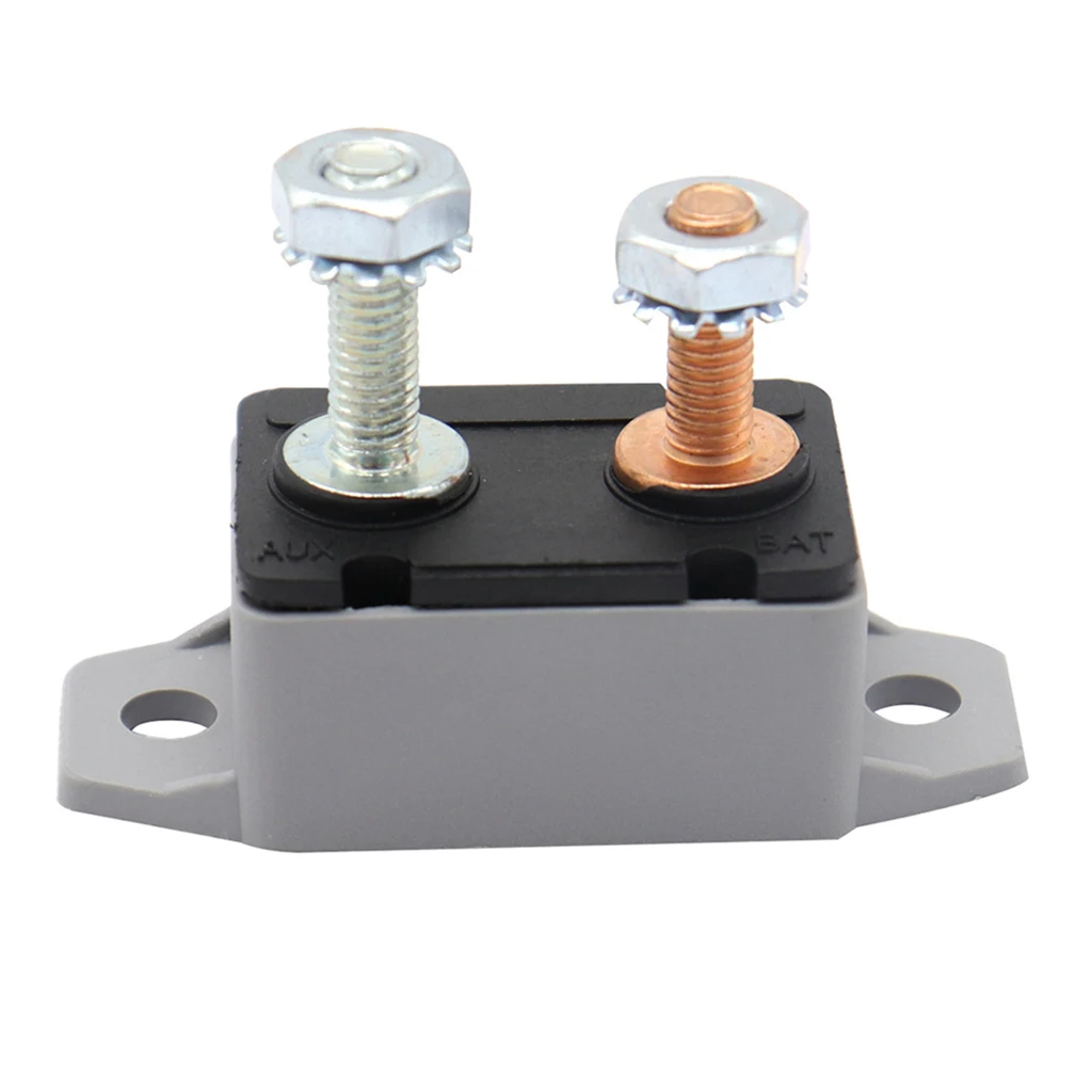 

12/24V 50Amp Auto Car Boat Circuit Breaker Automatic-Reset Protection coupe - circuit