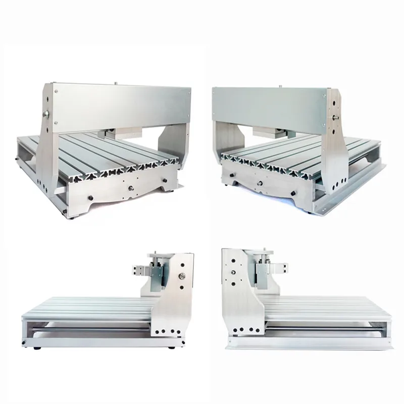 CNC router DIY cutting machine frame Suitable engraver 3040 1500W 0.8KW 500W Spindle fixture 65mm with stepper motor base couple