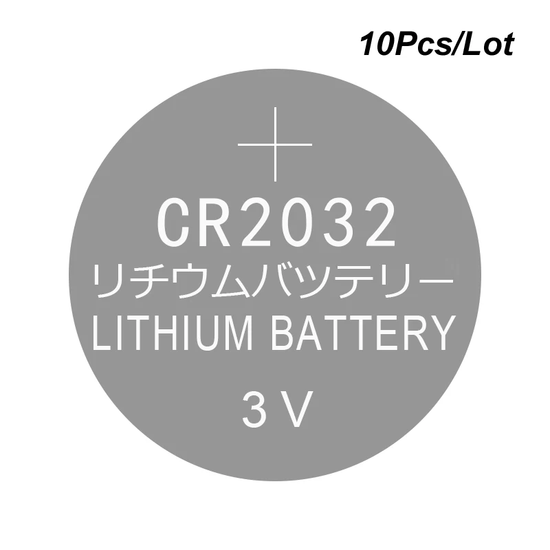 

Button Battery CR2032 5004LC DL2032 BR2032 KL2032 L2032 ECR2032 KCR2032 E-CR2032 KECR2032 SB-T15 L14 3V Lithium Coin Cell 2032