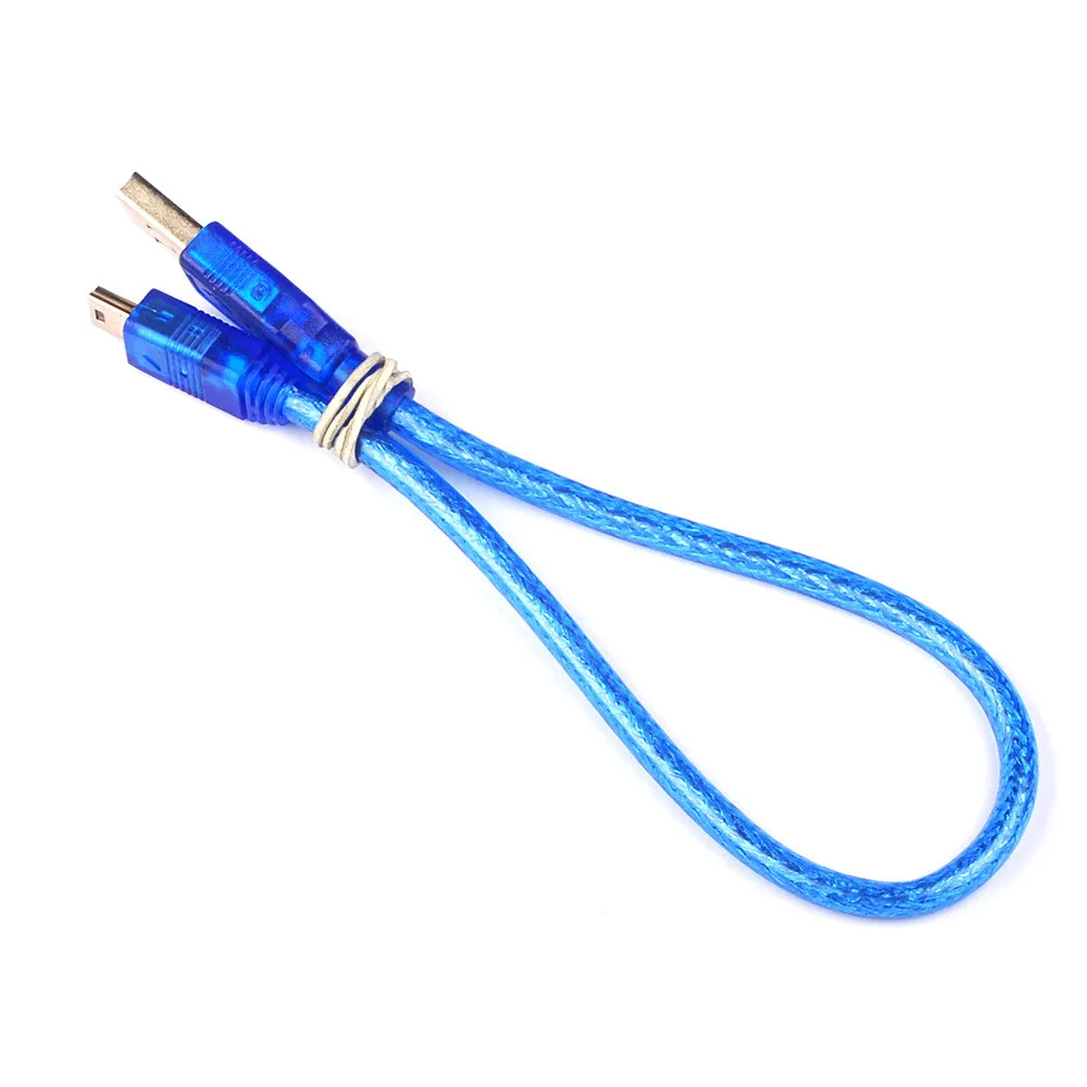 Computer Cables 30CM Long USB Charge Lead Male to mini Male Charger