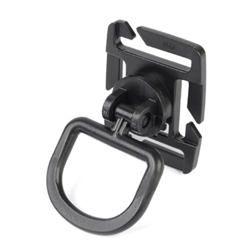 Tactical MOLLE Plastic Clamp 360 Degree with D Buckle Military Airsoft Vest Hanging Buckle Outdoor Hunting Accessories