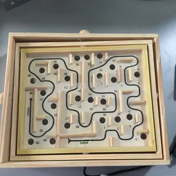 

Real life escape room game prop Traps Maze avoid the traps and transport the iron ball to the goal to open magnet lock