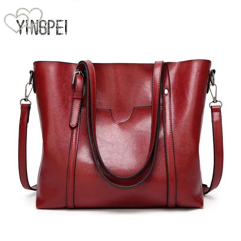 

Women Bag Designer New Fashion Casual shoulder bag Luxury women's handbags quality PU Brand European style Large capacity