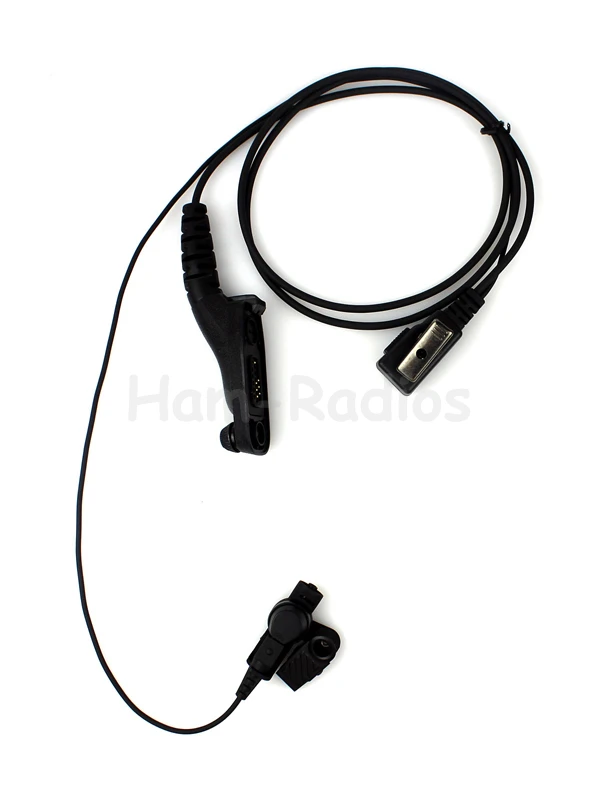 Covert Acoustic Tube Earpiece for Motorola Radio XPR6550/6500 XIRP8268 DP3400 DP3600 Black New