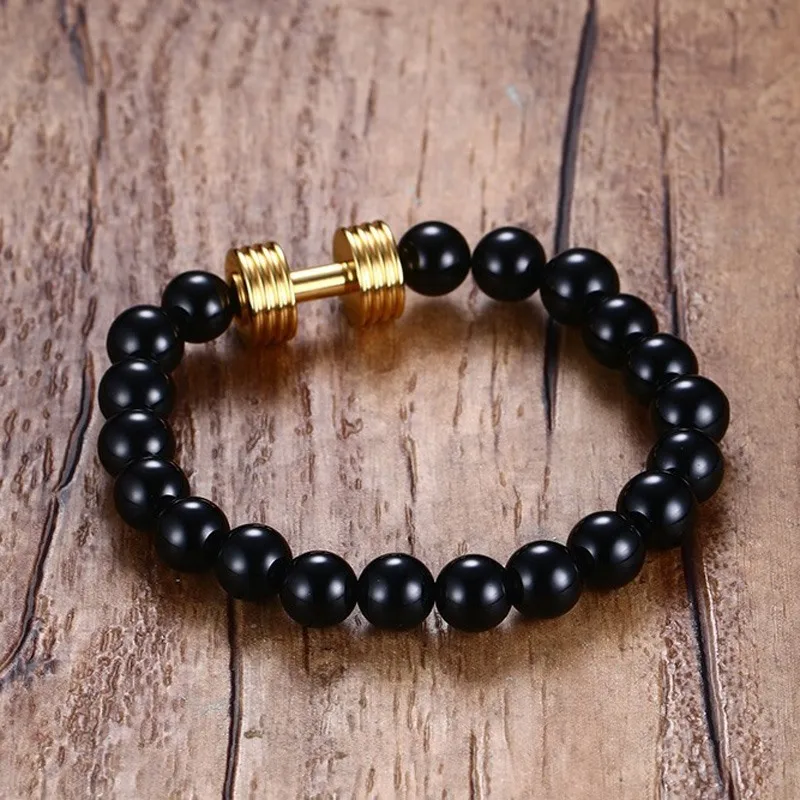 Синтетический телефон из нержавеющей стали|black bead bracelet|bead braceletbracelet with |