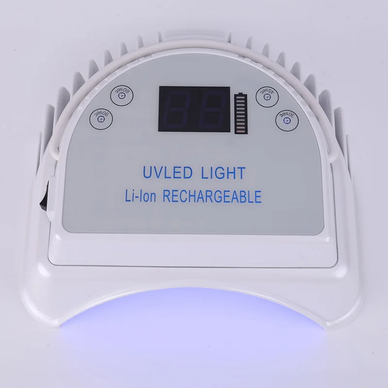 

LED UV lamp Gel Light 64 W Nail Lamp Machine with Lifting Handle Rechargeable Battery 5000mAh Nail ryer Polishing Art Equipment