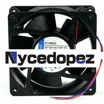 

For 1PC ebmpapst 4114NH3 High power fan 120*120*38MM 24V 19.5W