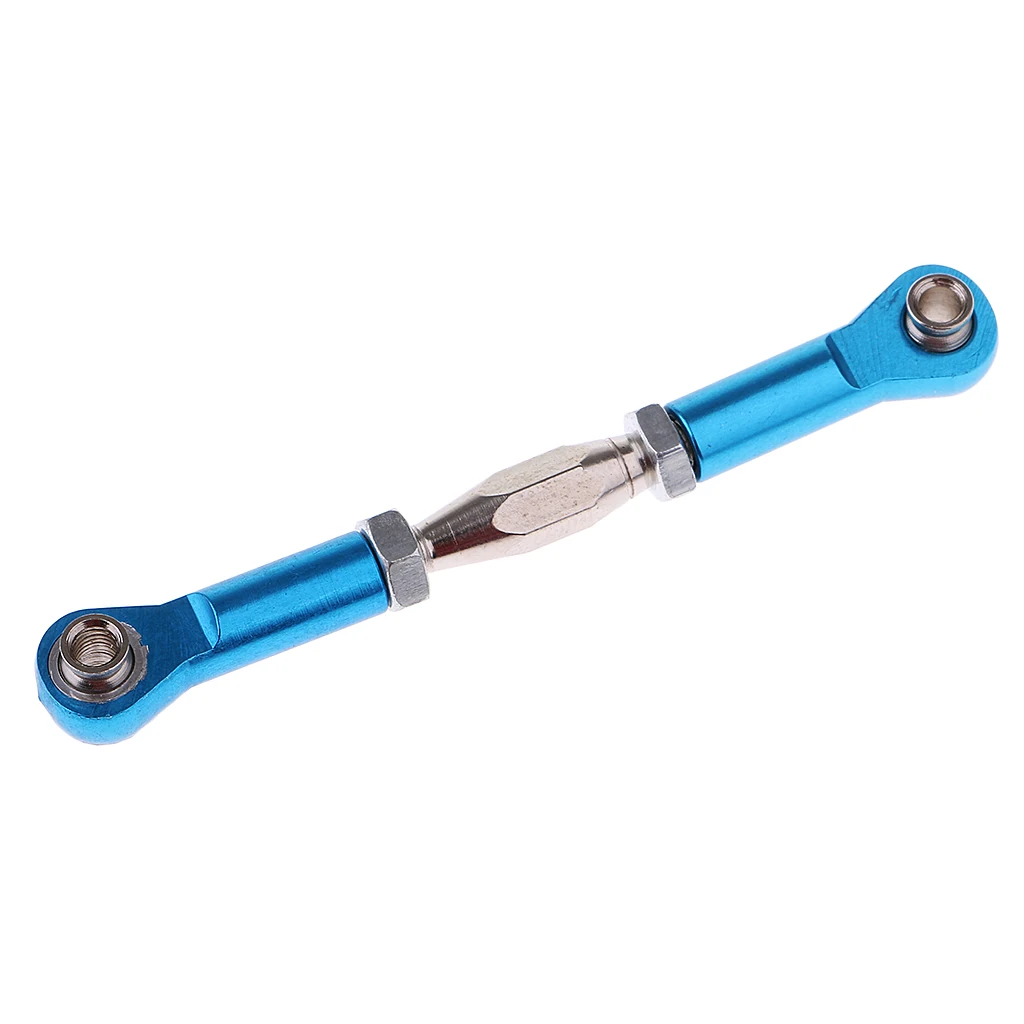 6Pairs Metal Front Rear Link Rods Linkage Turnbuckle 166617 166017 106017 for Redcat HSP RC Truck