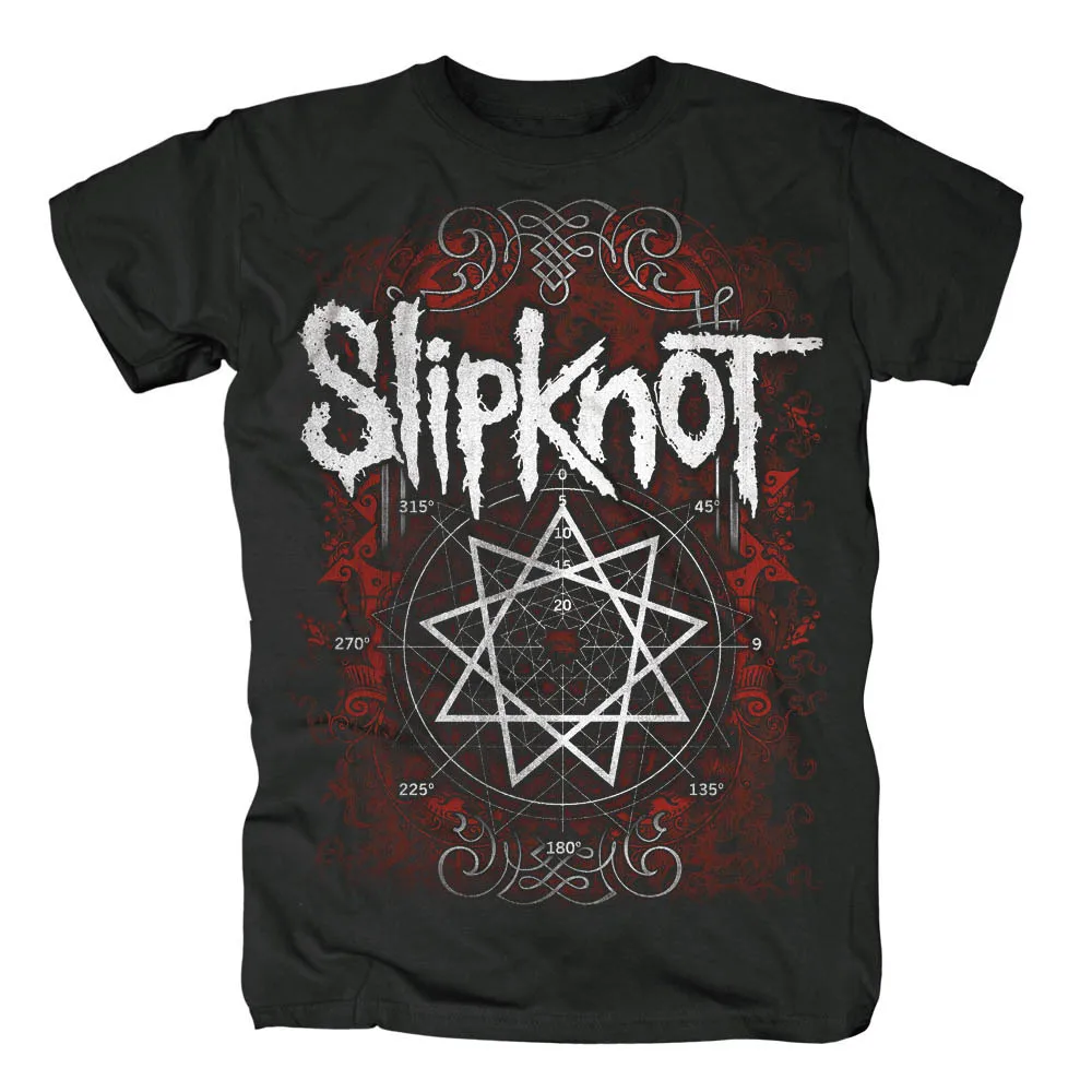 Кровоhoof SLIPKNOT тяжелый металл жесткий рок музыка Панк футболка азиатского