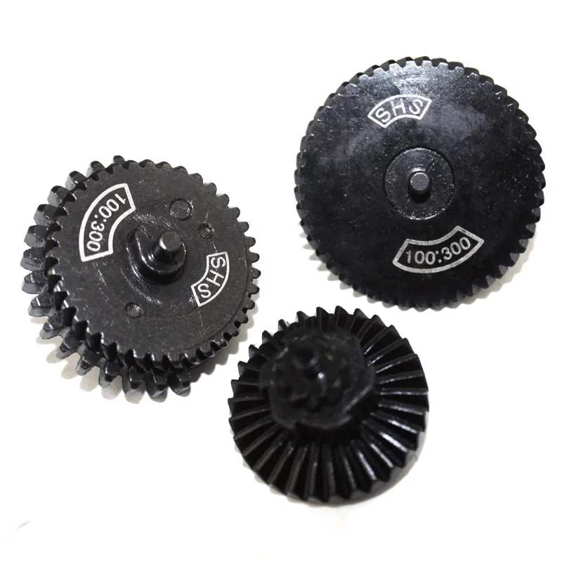 

SHS full steel 100:300 Reinforcement helical super torque Gear Set for Ver.2/3 Aorsoft AEG Gearbox