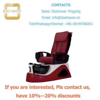

Doshower DS-W1740-B many colors optional spa chair with salon portable pedicure spa tub for pearl spa pedicure chair
