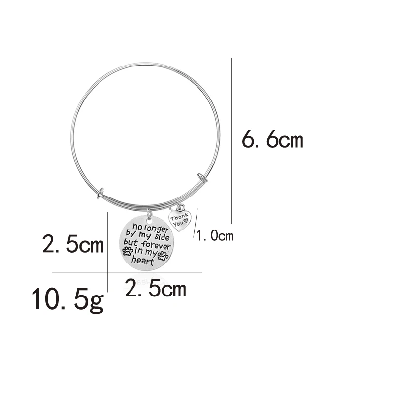 Женский вечерние с надписью всегда в моем сердце|adjustable bracelet|adjustable bangle braceletspendant