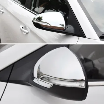

2Pcs Car Side Door Rear View Mirror Cover Trim Decoration Protector Fit For Hyundai Elantra 2016 Car Accessories Car Styling