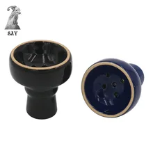 SY 1 шт. дизайн кальян керамическая чаша для кальяна голова наргиле уголь держатель тепла Хранитель Chicha аксессуары для курения пять отверстий