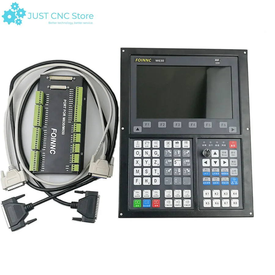 

Engraving machine motion control system M630/M650 3 4 axis motion controller drilling, milling, tapping and tool changing 10.2 i