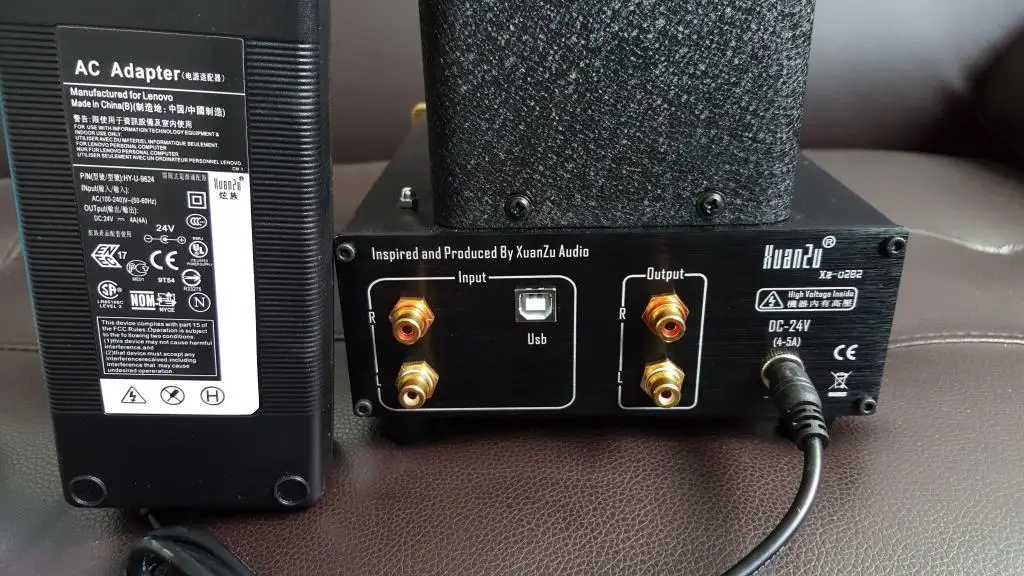 Hybrid Tube Hifi Amplifier USB DAC Decoder 6E2+6N3