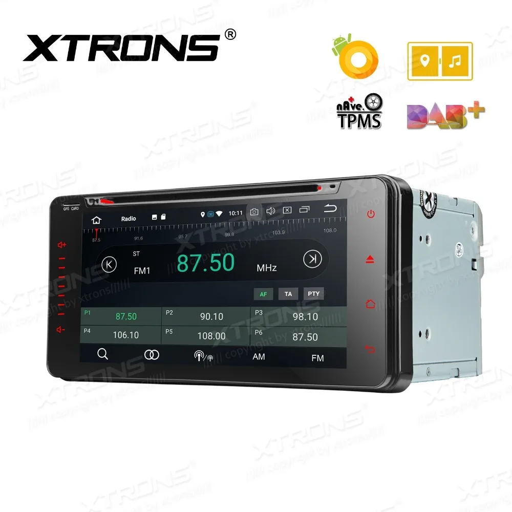 Sale 6.95" Android 8.0 OS Car DVD Multimedia Navigation GPS Radio for Toyota RAV4 2001-2008 & Sequoia 2003-2007 & Terios 2006-2010 3