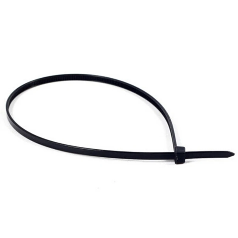 100 шт 100 мм Сетевой нейлоновый пластиковый кабельный стяжка для провода шнур ремень пластиковая застежка молния отделка обмотка кабельной петли перевязочная проволока самоблокирующаяся