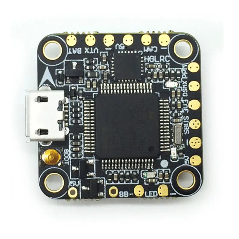 20*20 мм HGLRC XJB F438 Flytower микро F4 игровые джойстики AIO OSD BEC и 33A 4 в 1 BLheli_S DShot600 ESC