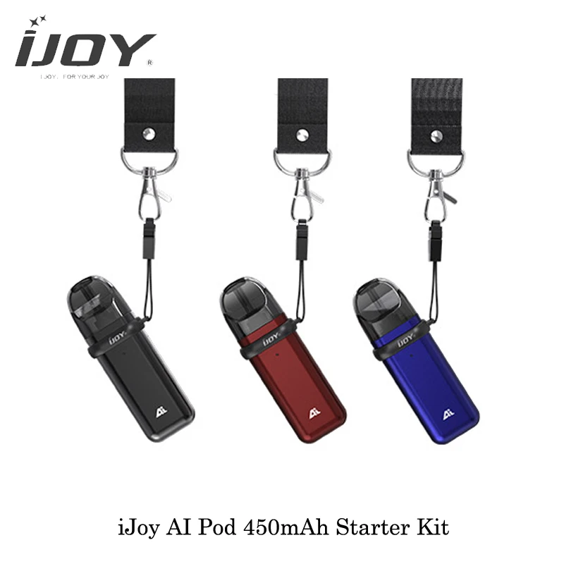 Электронная сигарета iJoy AI Pod стартовый набор 450 мА/ч емкость 2 мл встроенный