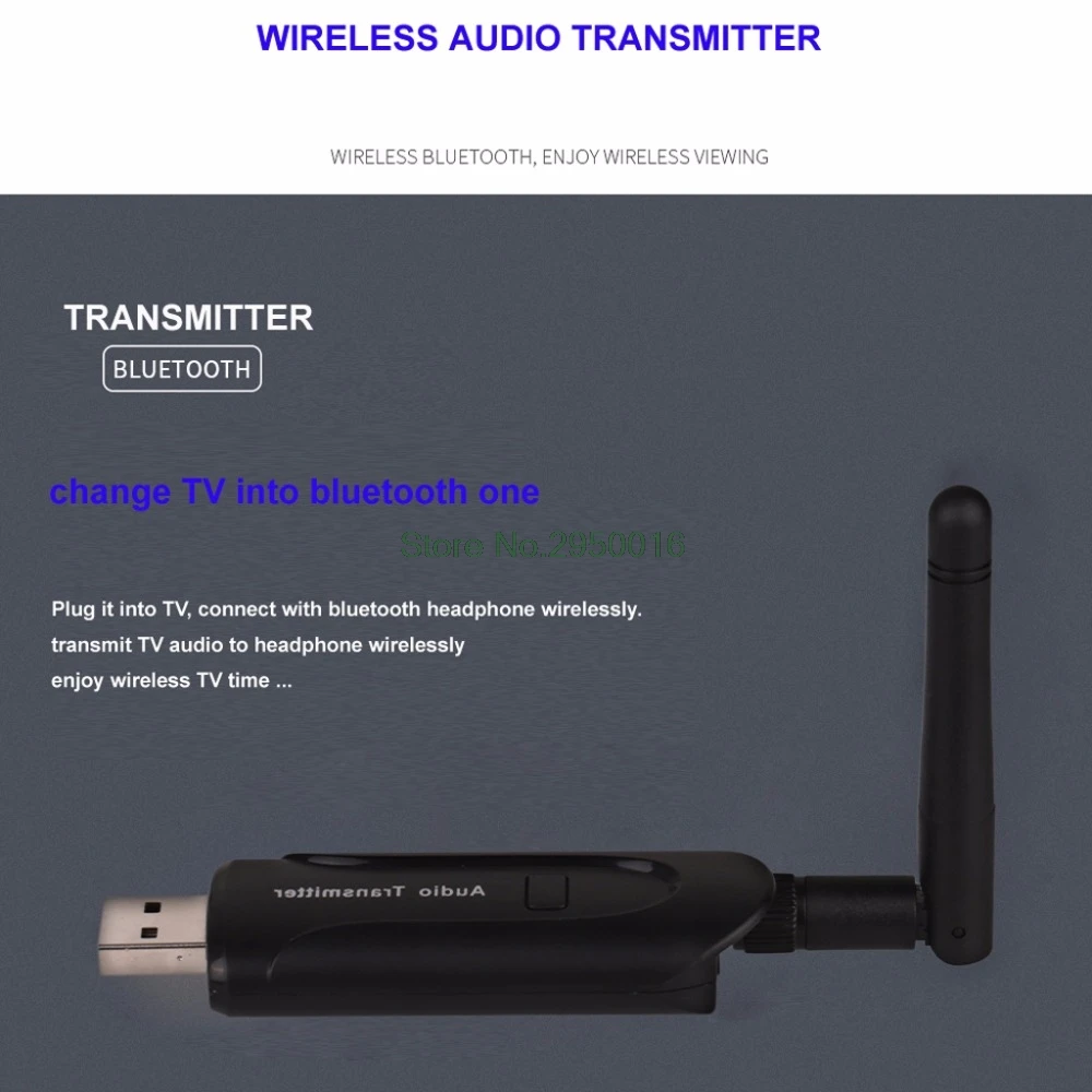 USB 3,5 мм беспроводной Bluetooth 4,0 A2DP стерео музыка аудио передатчик Отправитель для ноутбука ПК ТВ динамик наушники по Bluetooth C26