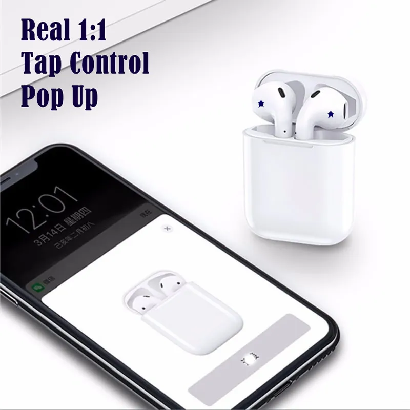 

Ituf i30 TWS 1:1 Wireless Bluetooth 5.0 Earphone Earbuds Touch Control For iPhone Xiaomi airdot PK i13 i10 i12 i88