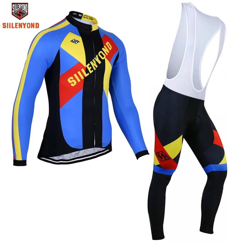 

Siilenyond Brand Xinenes Winter Thermal Fleece Cycling Wear Cycling Jerseys Set/Winter mtb bike Sportswear Ropa Ciclismo