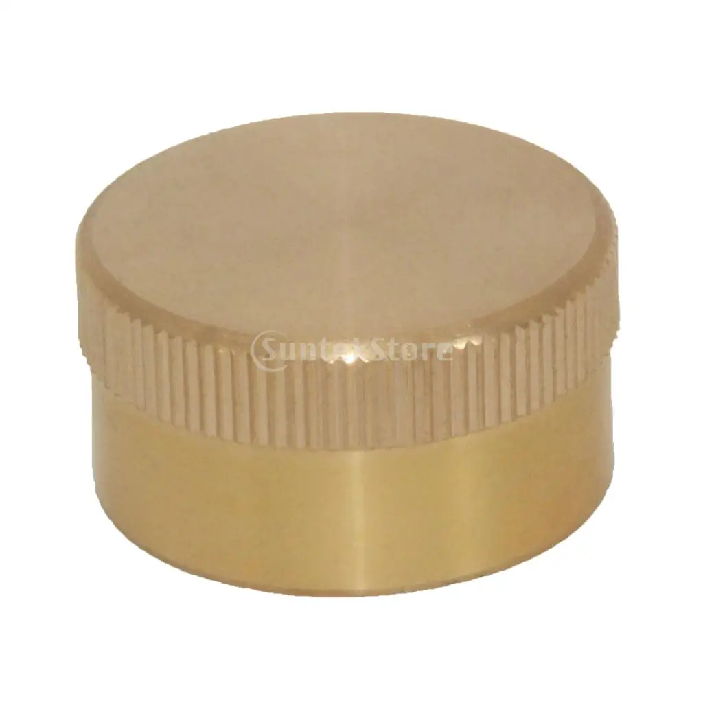 10pcs Heavy Duty Solid Brass Cap 1LB Propane Bottle Small Gas Tank Cylinder Cap Refill Coupler