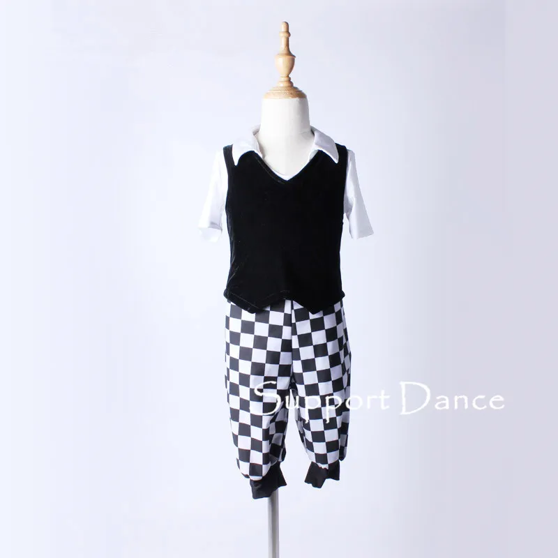 

Cool Unisex 3-Piece Jazz Modern Dance Costumes For Kids Adult Including T-shirt Vest And Pants C130