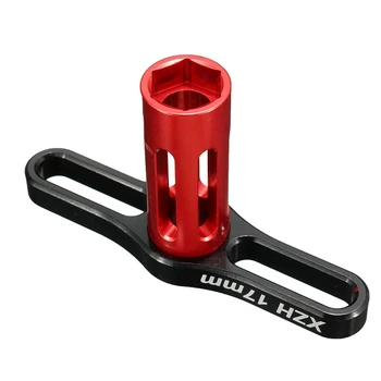 

HOT Sale XZH Wheel HEX Nuts Sleeve Wrench 17mm Metal Tools RC Car 1/8 Black&Red