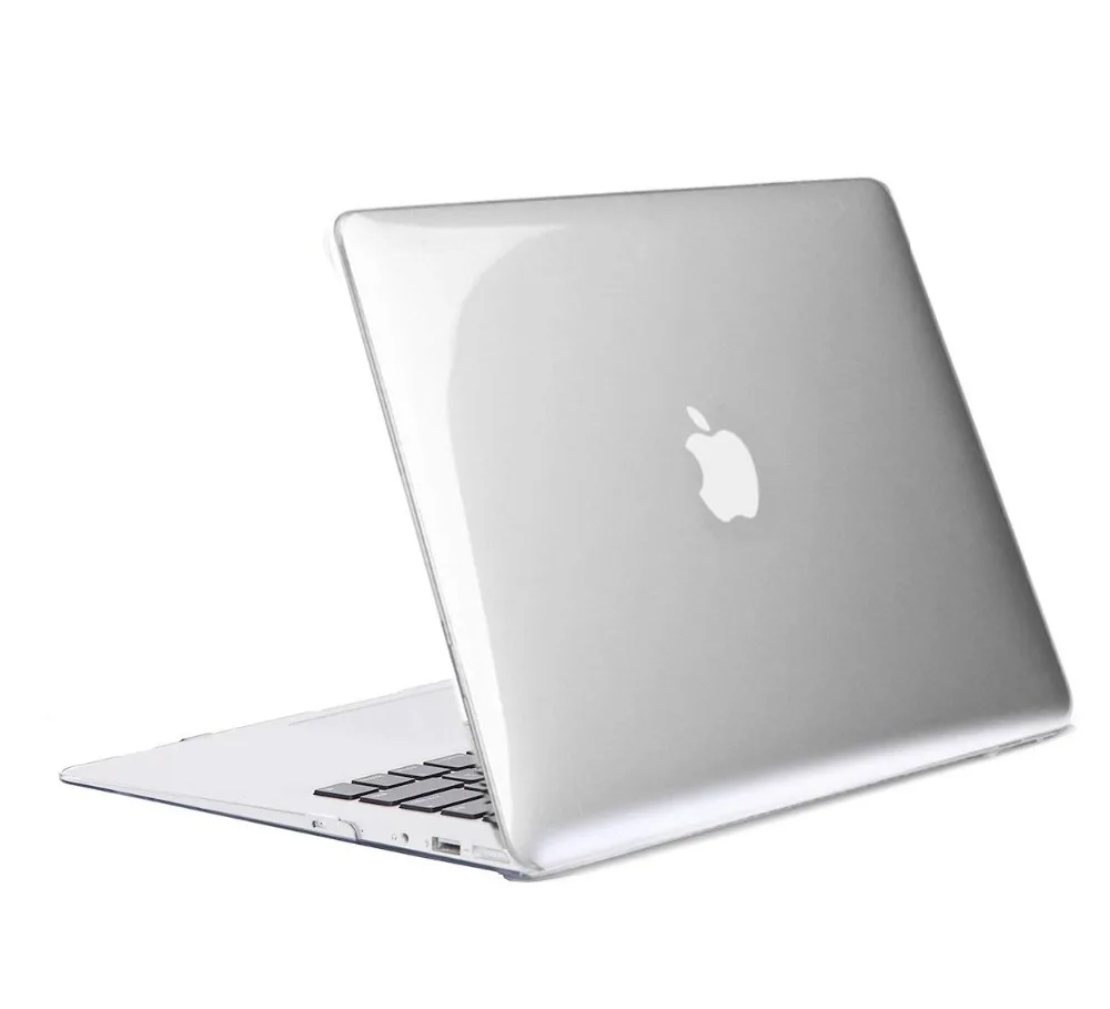 Прозрачный Кристальный чехол для Funda Mac book Air 13 3 12 дюймов Apple Macbook Pro Retina 11 15 ноутбука